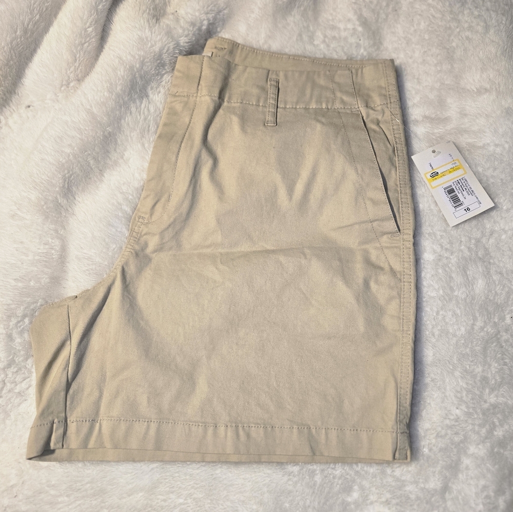 Womens Tan Shorts